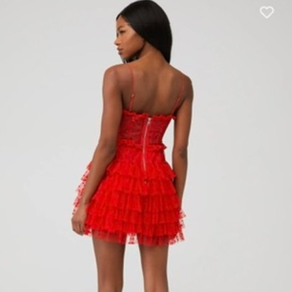 For Love And Lemons Jules Mini Dress - Picture 2 of 5